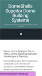 Mobile Screenshot of domeshells.com.au